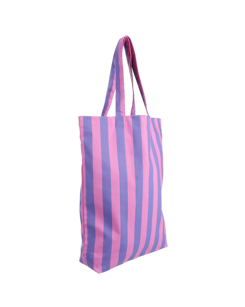Tasche "Stripes" Glyzinie/Kornblume