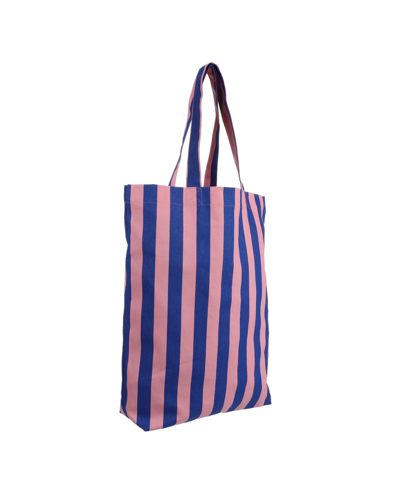 Tasche "Stripes" Cobalt/Litschi