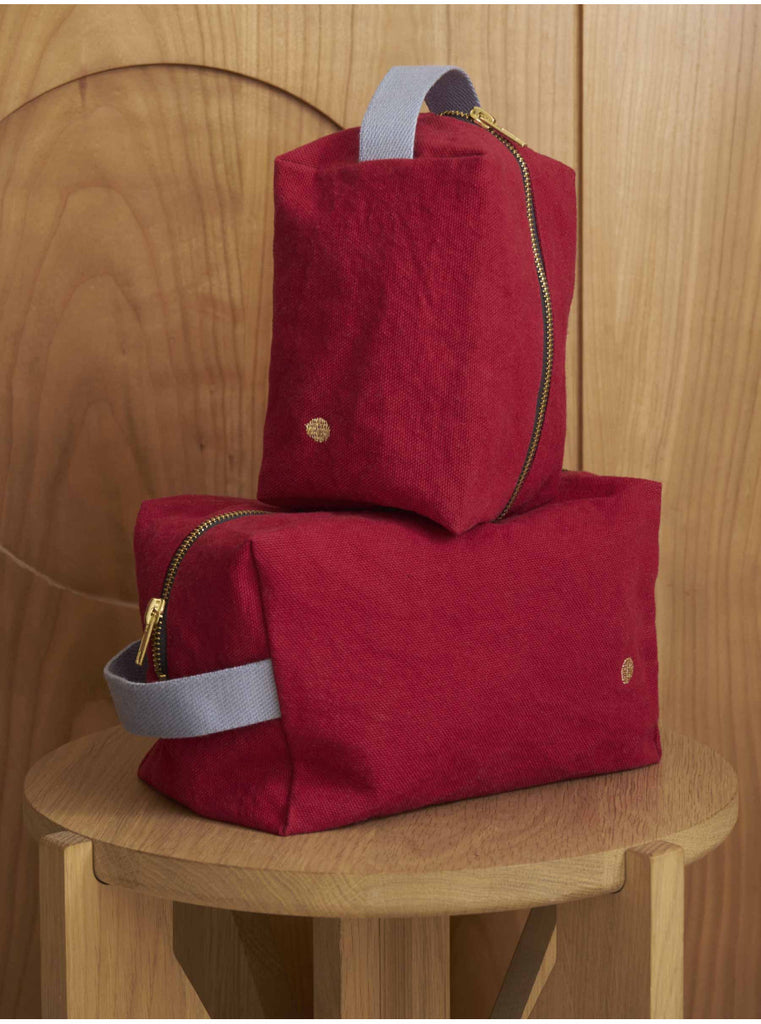 Kulturtasche "POUCH CUBE" Cherry - GM