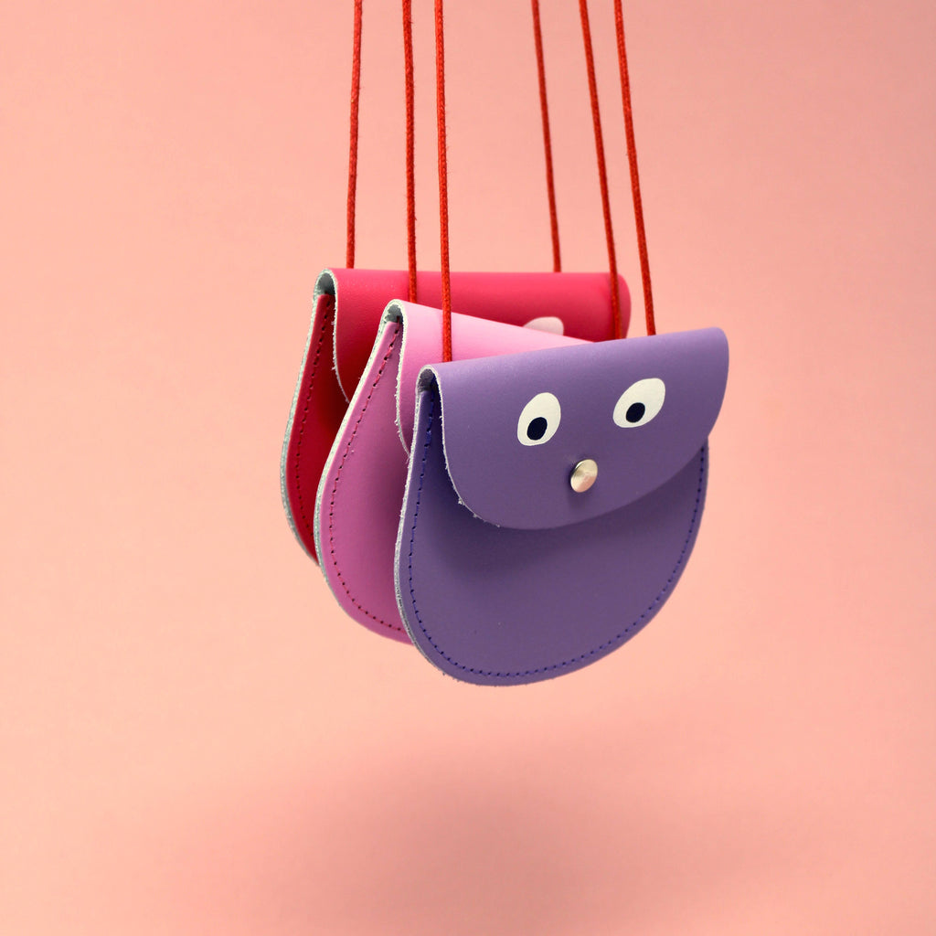 Geldbörse "Googly Eye String" Grün