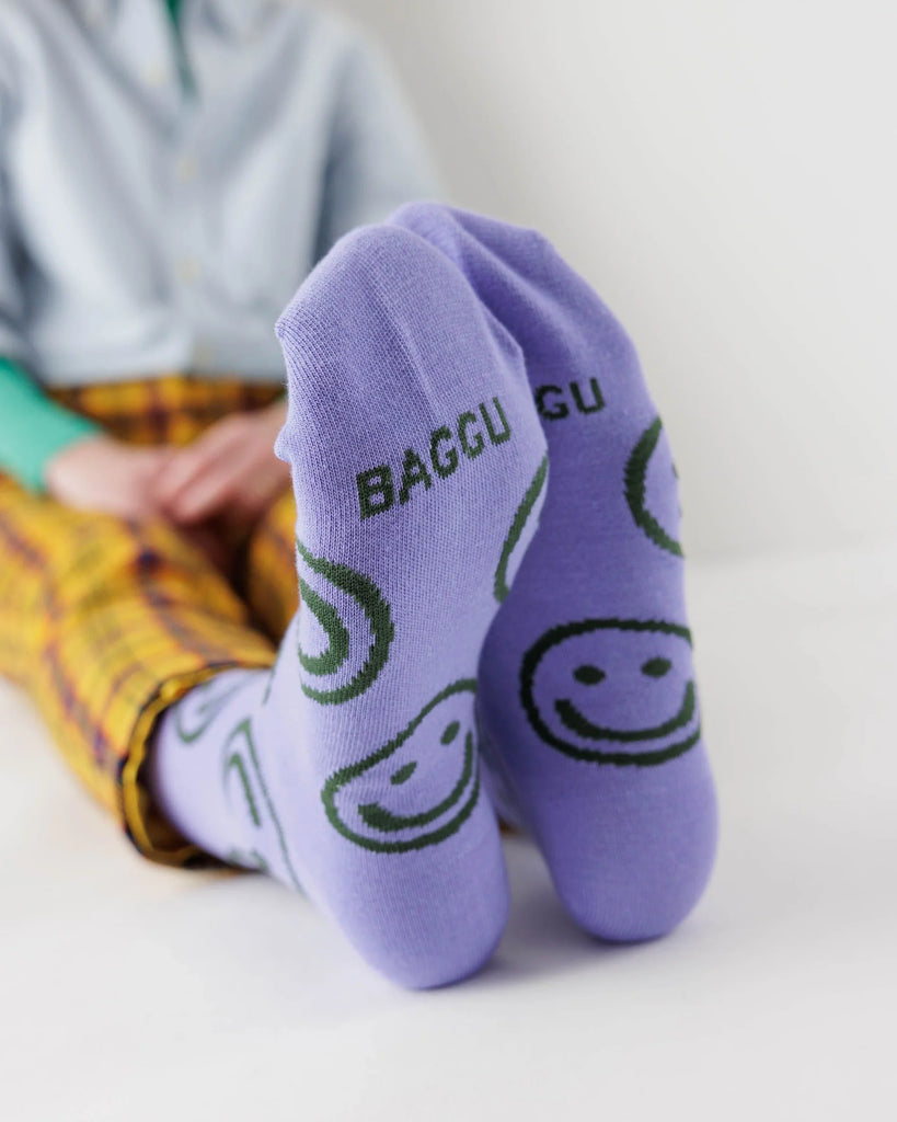 Socken "Crew Sock" - Lilac Happy