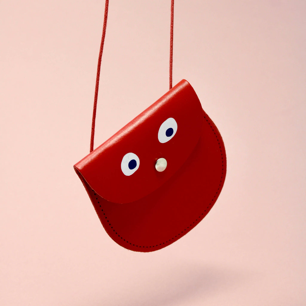 Geldbörse "Googly Eye String" Grün