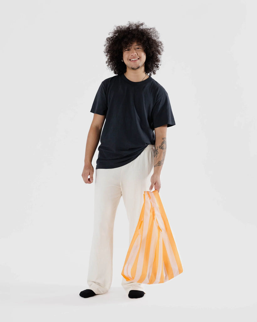 Tasche "Standard Baggu" - Tangerine Wide Stripe