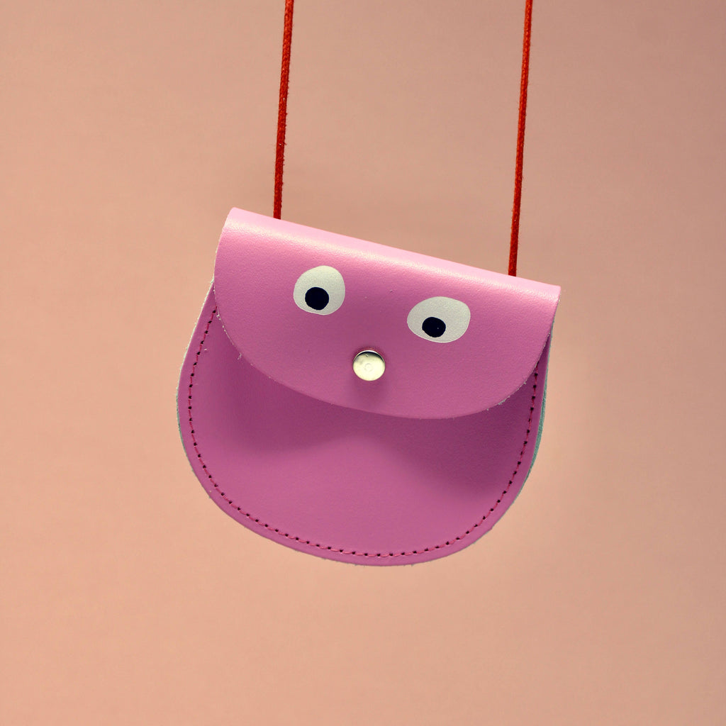 Geldbörse "Googly Eye String" Grün