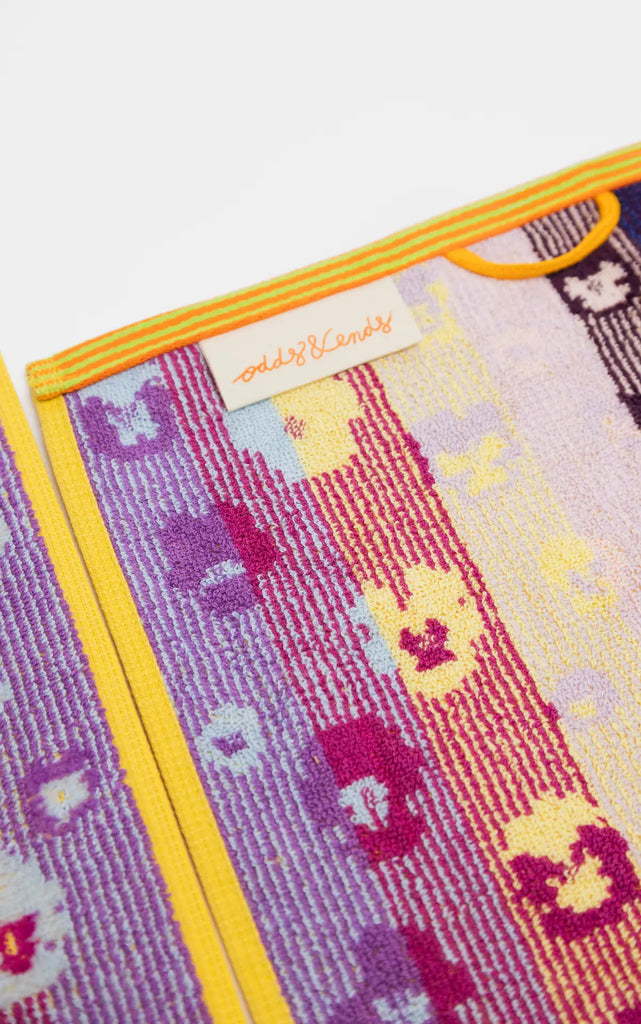 Guest Towel duo "pansy" #54