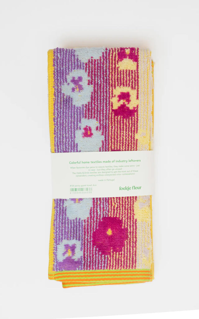 Guest Towel duo "pansy" #54