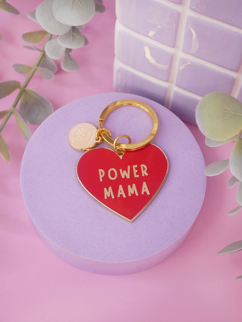 Schlüsselanhänger "Power Mama"