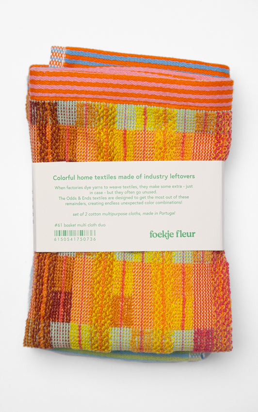 Multi Cloth Duo "basket" #61