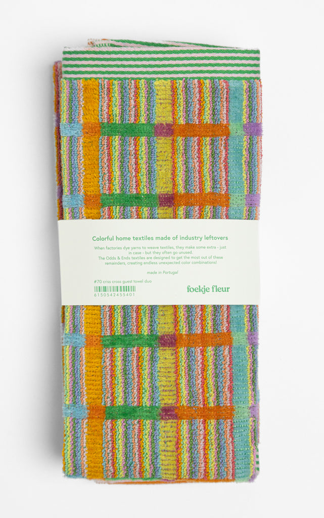 Guest Towel duo "criss cross" #70