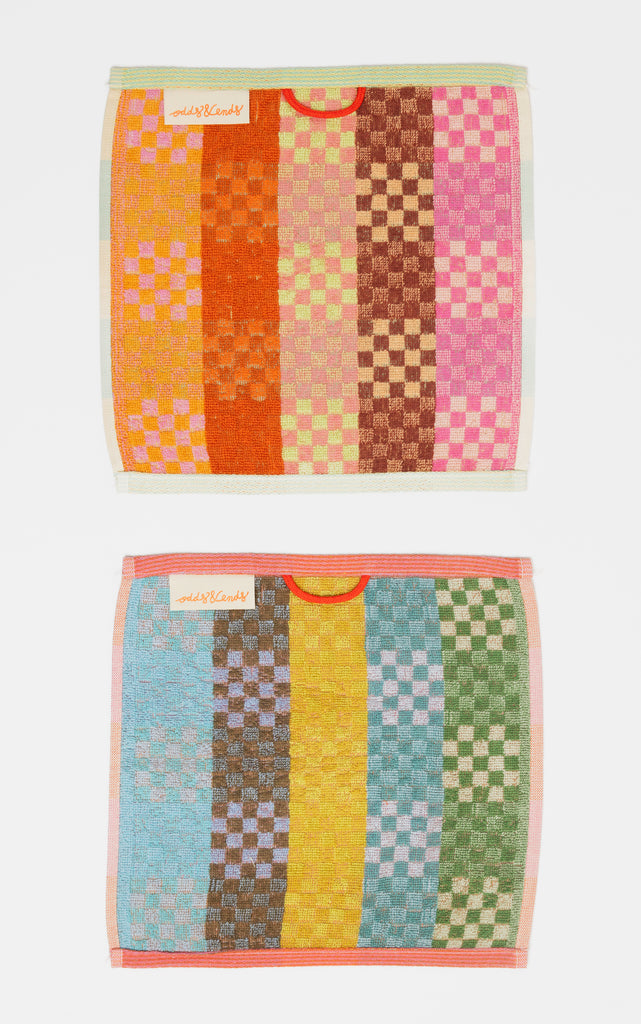 Multi Cloth Duo "checkered check" #78