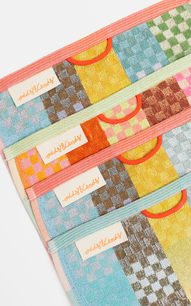 Multi Cloth Duo "checkered check" #78