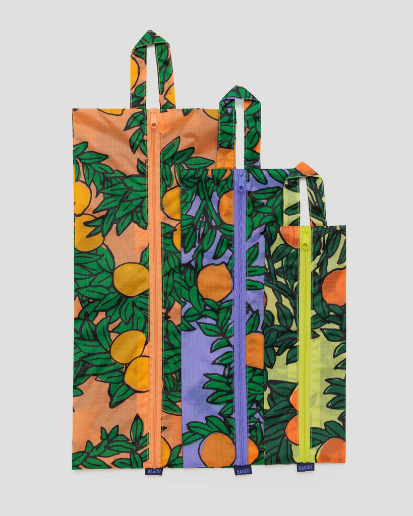Taschen Set "3D Zip" - Oranges