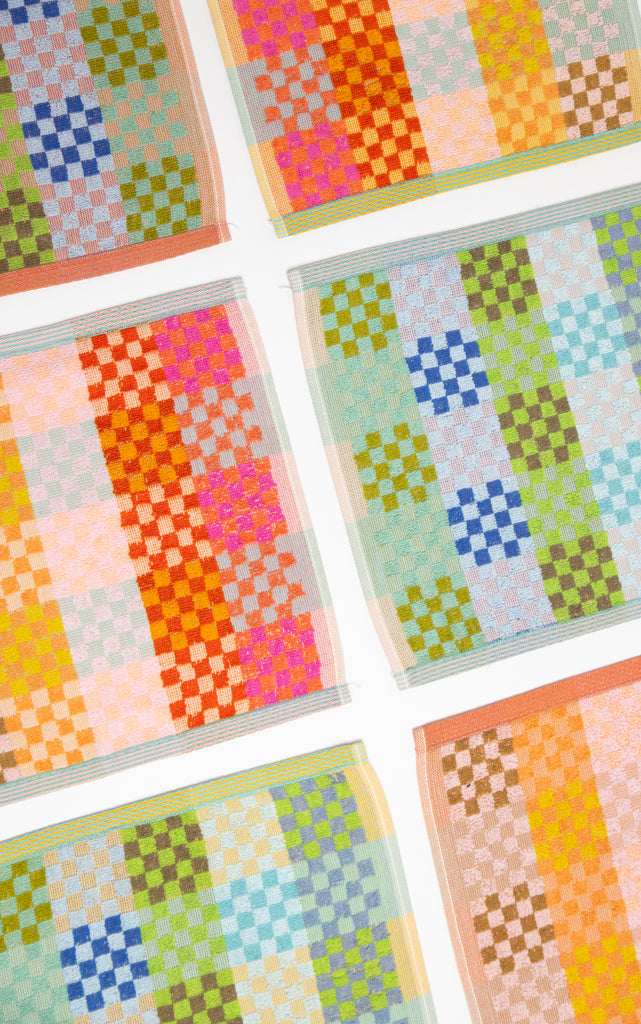 Multi Cloth Duo "checkered check" #84