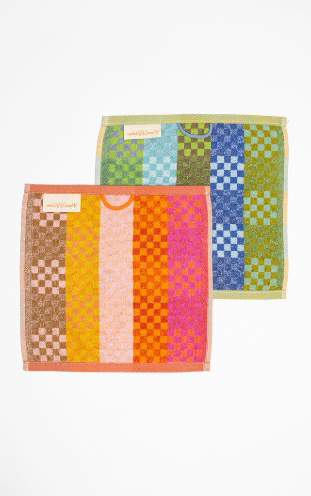 Multi Cloth Duo "checkered check" #84