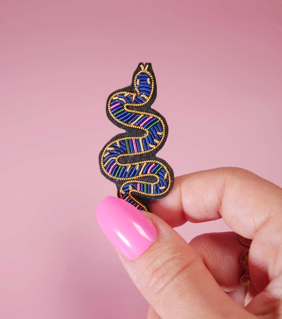 Brosche "Snake"