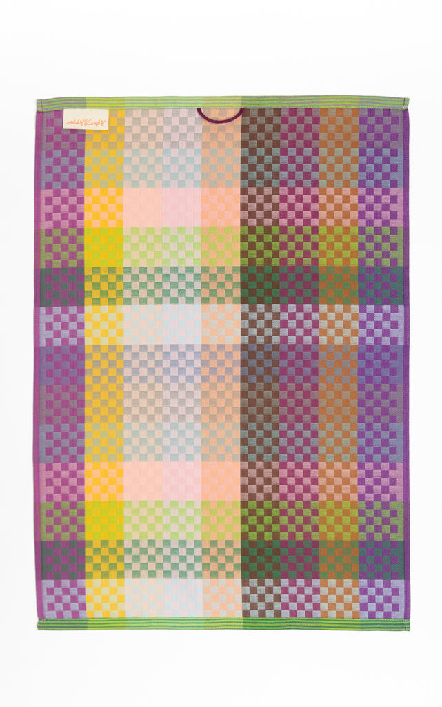 Tea Towel "checkered check" #86B