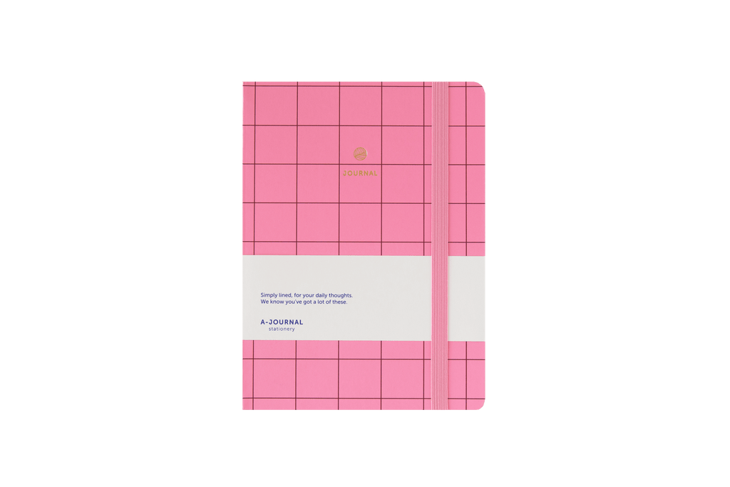Journal-Notebook "Checkered Pink"