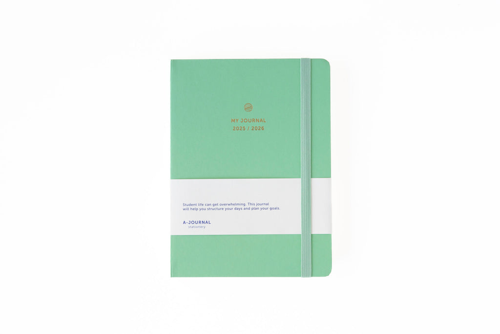 Journal Diary-Kalender 2025/2026 "Mint" 18 Monate