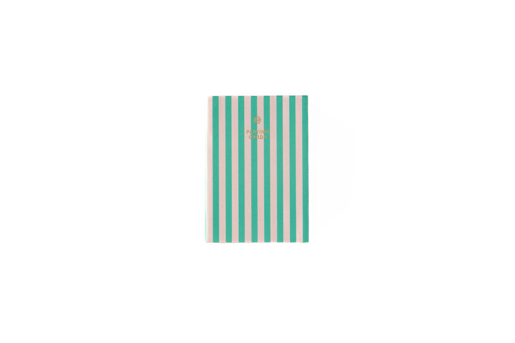 Kartenspiel "Playing Cards" – Stripes Green