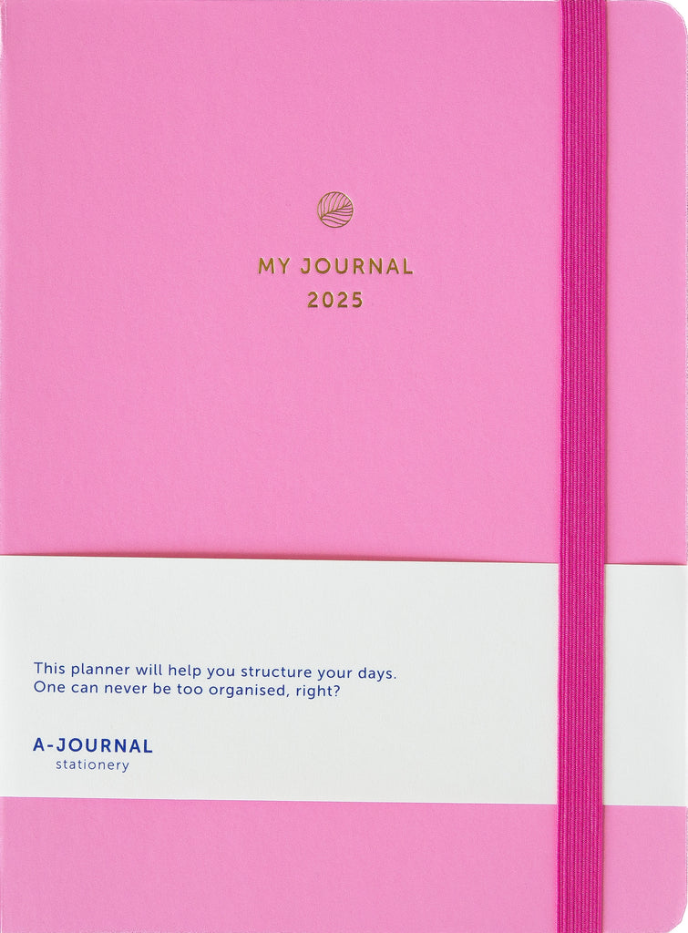 Kalender 2025 "Journal Diary"- Pink