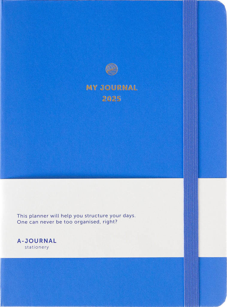 Kalender 2025 "Journal Diary"- Blue