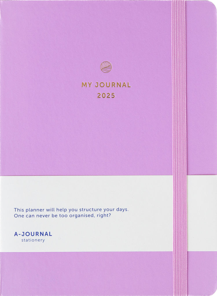 Kalender 2025 "Journal Diary"- Lilac