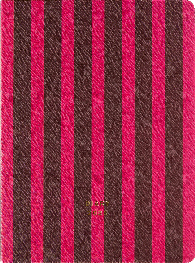 Fabrique Diary 2025 – "Stripes Pink"