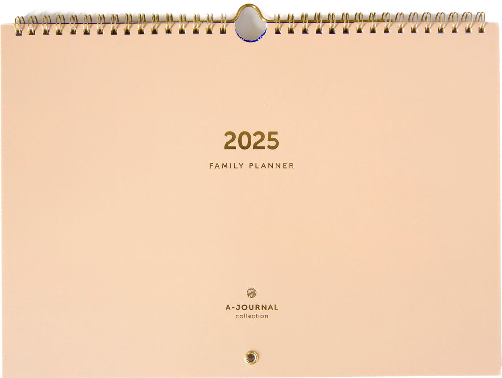 Wandkalender 2025 "Family Planner" - Beige