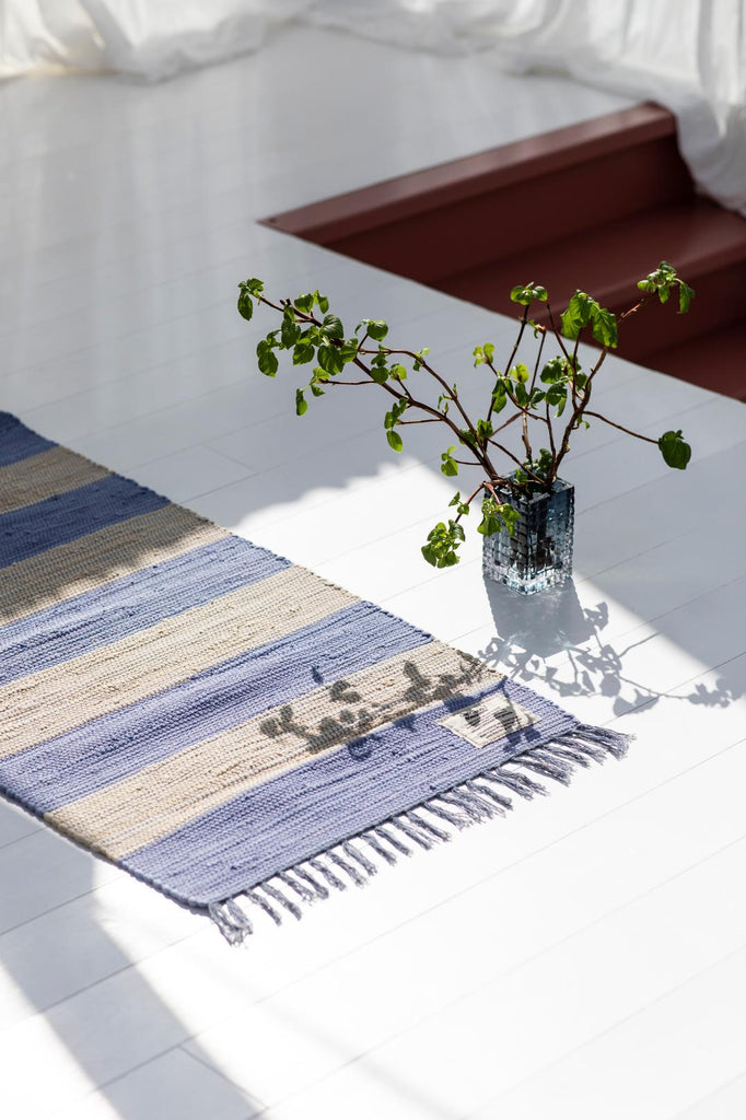 Chindi Rug - Lavender/Creme 140x200cm