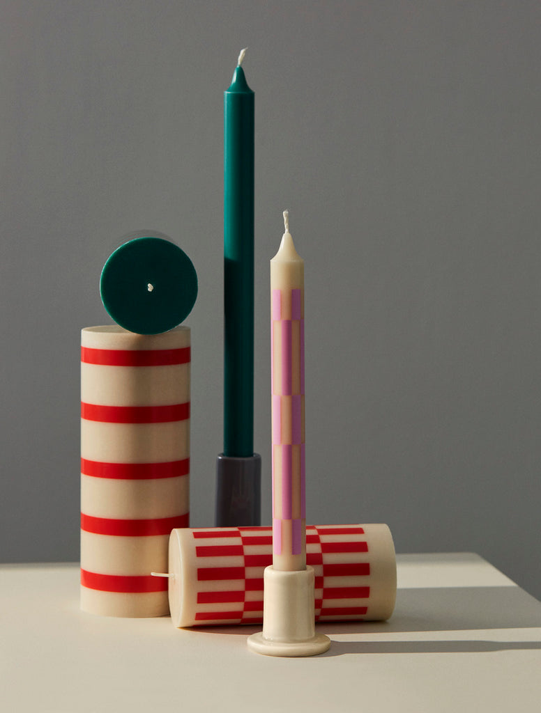 HAY Kerzenhalter "Tube" Dark Green