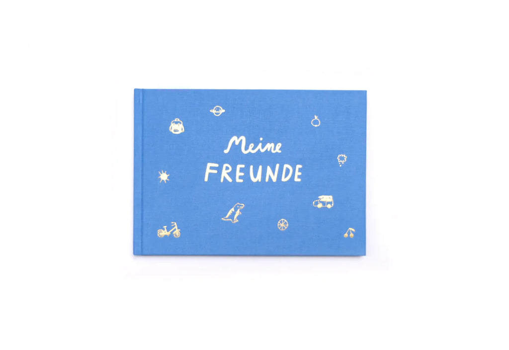 Freundebuch "MEINE FREUNDE" Blau