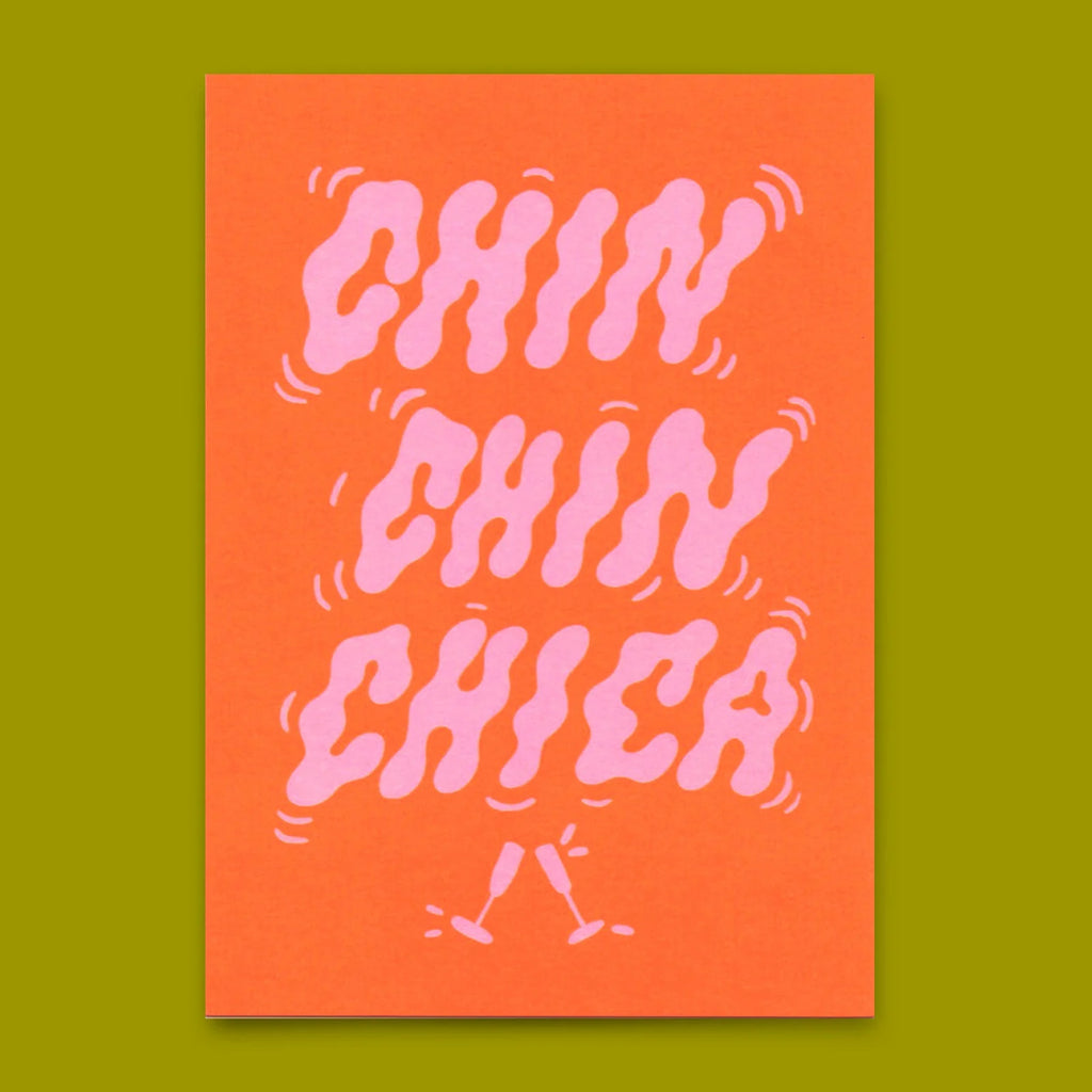 Postkarte "Chin Chin"