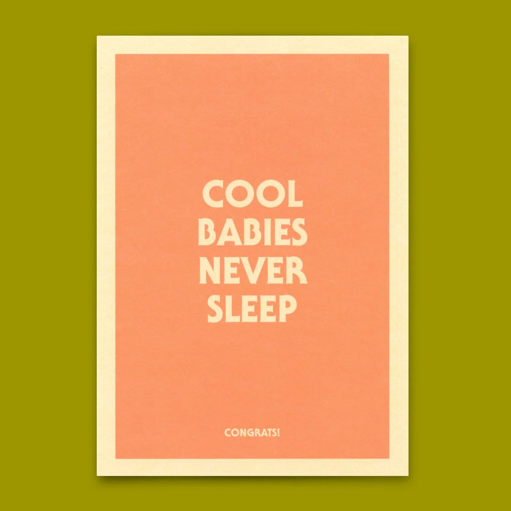 Postkarte "Cool Babys"