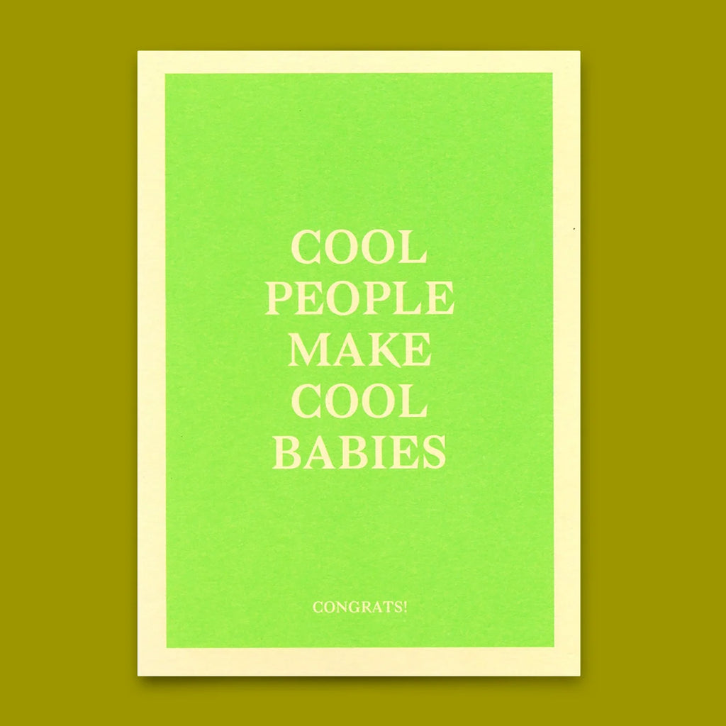 Postkarte "Cool People"