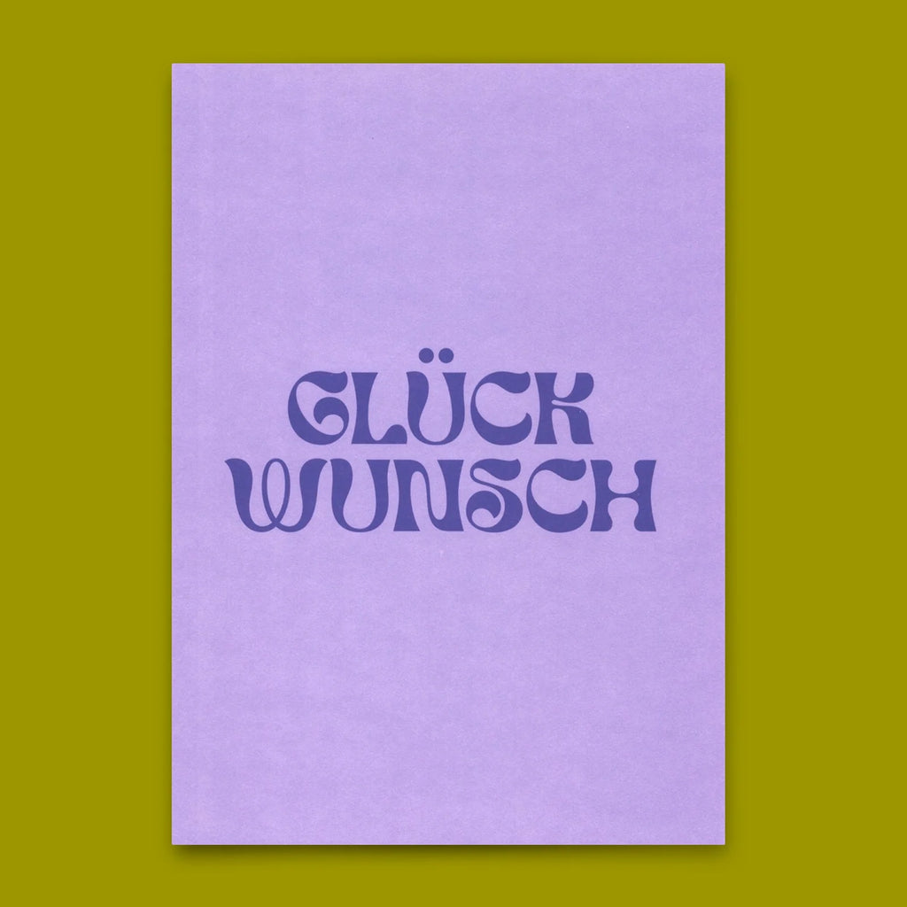 Postkarte "Glückwunsch"