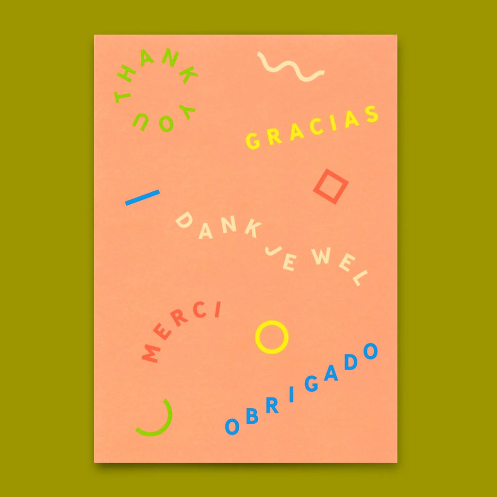 Postkarte "Danke"