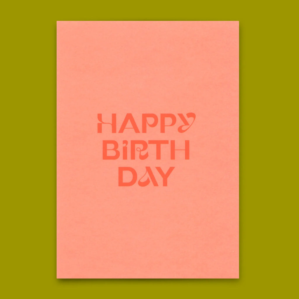 Postkarte "Happy Birthday"