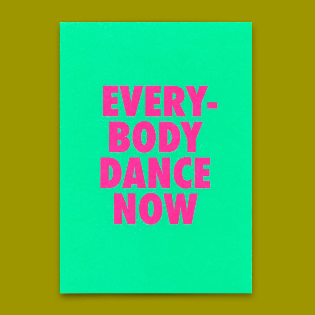 Postkarte "Everybody Dance"