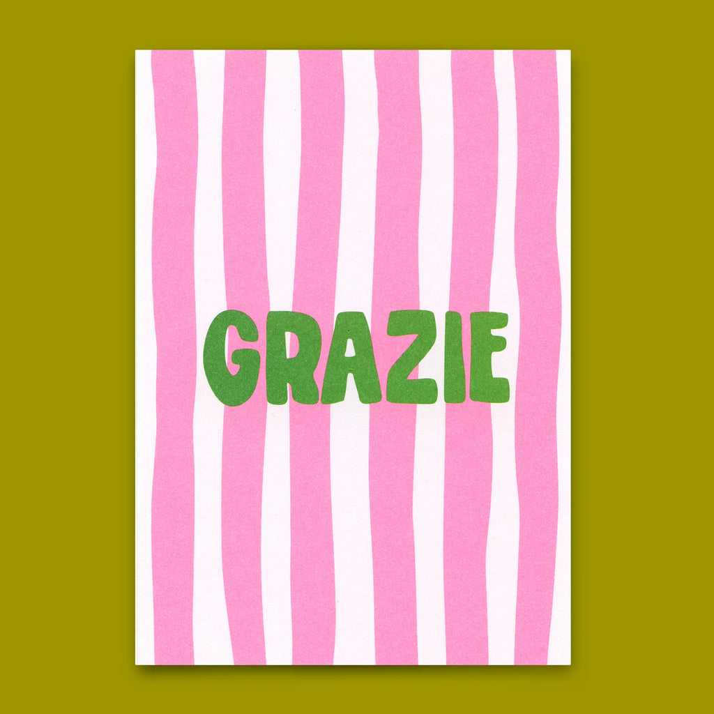 Postkarte "Grazie"