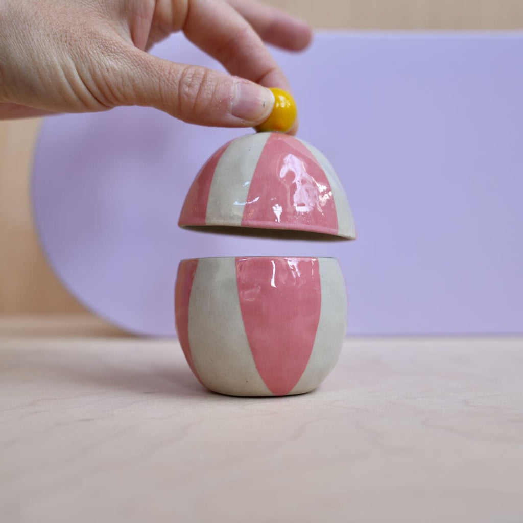 Keramik Unikat-Kunst Behältnis/Objekt "No 5"