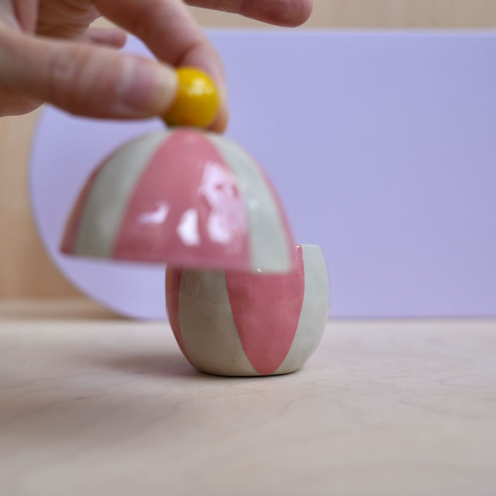 Keramik Unikat-Kunst Behältnis/Objekt "No 5"