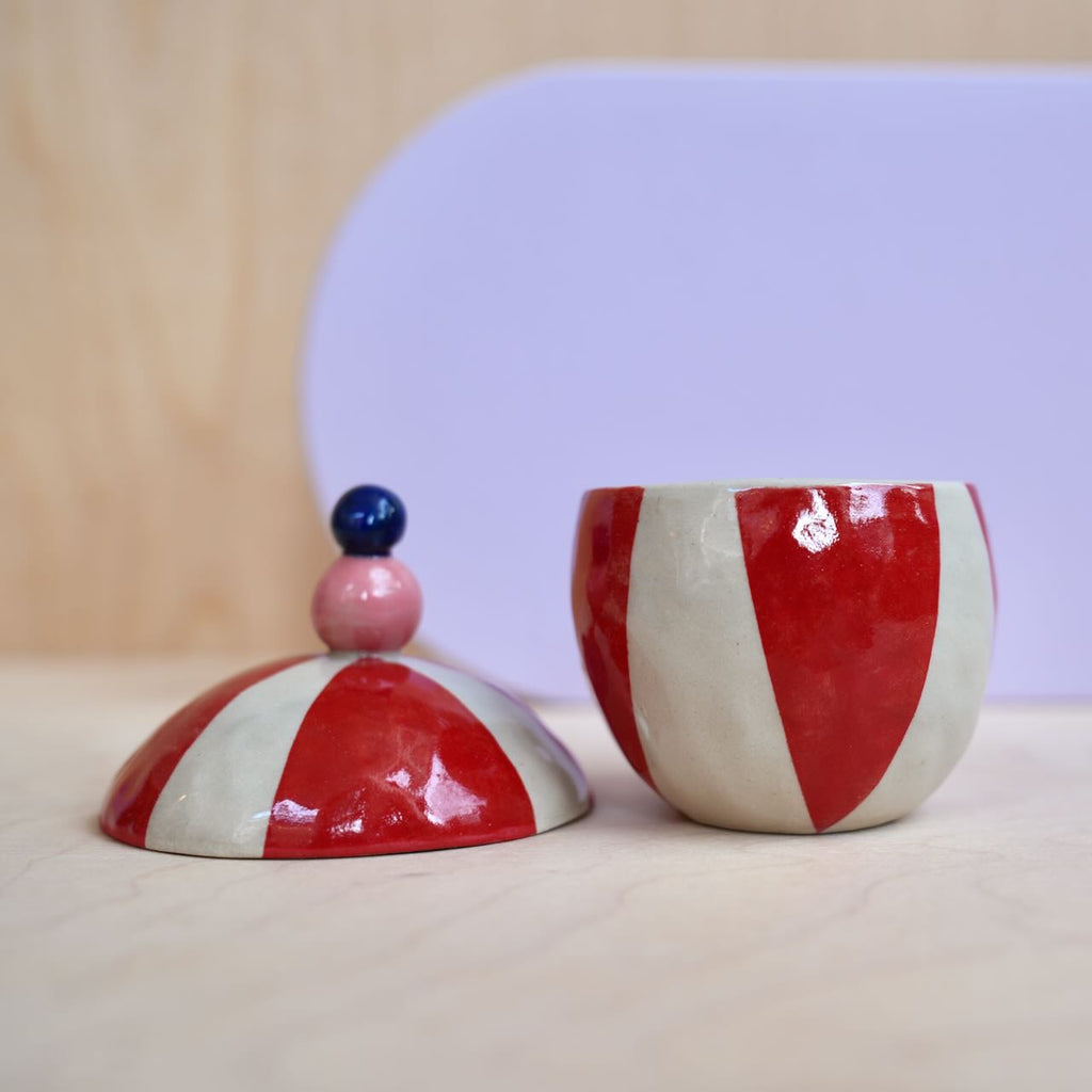 Keramik Unikat-Kunst Behältnis/Objekt "No 6"