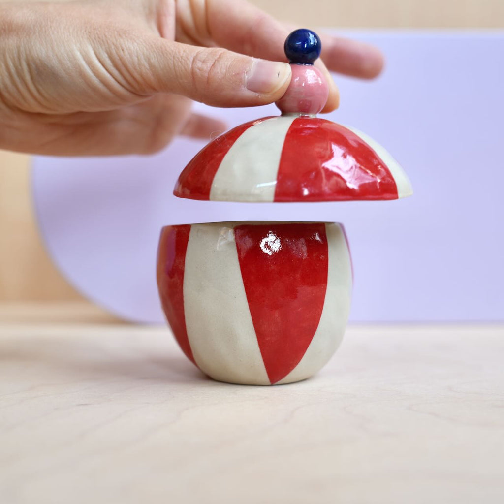 Keramik Unikat-Kunst Behältnis/Objekt "No 6"