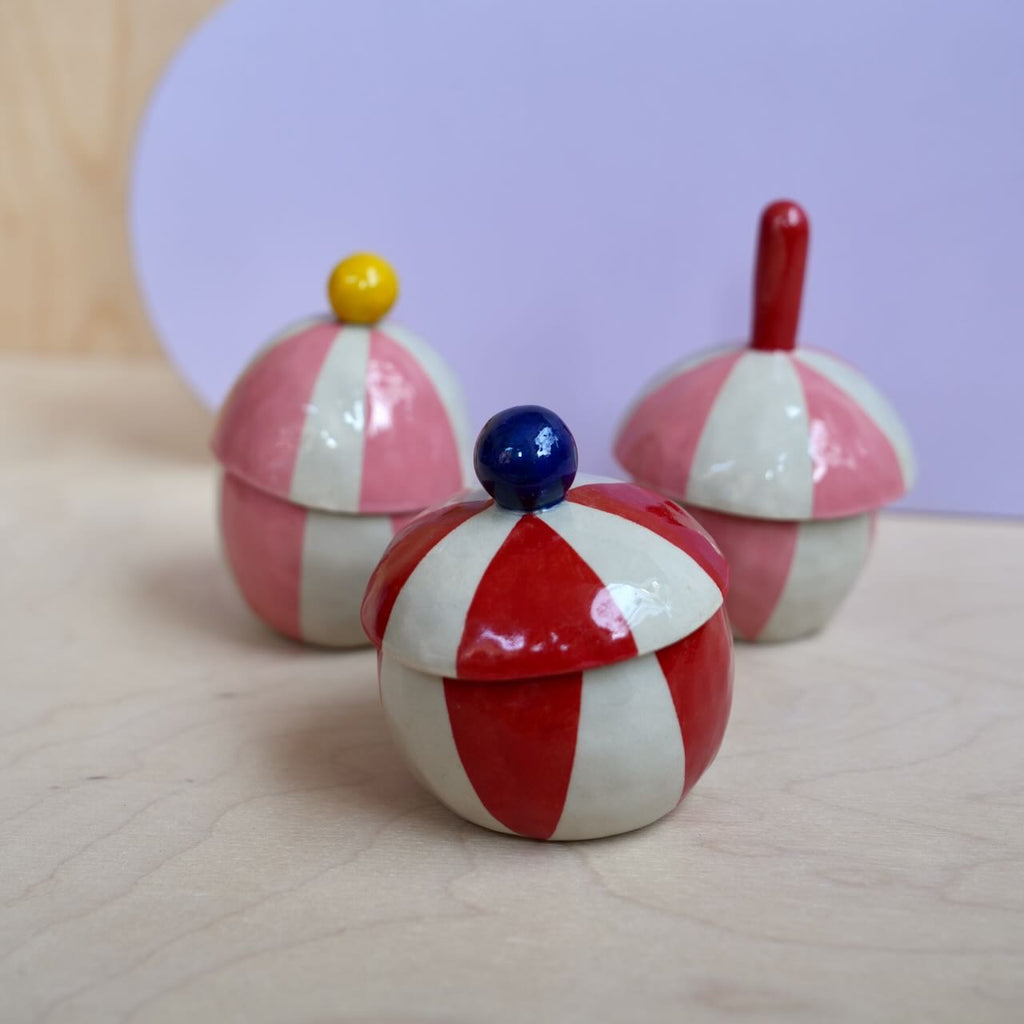 Keramik Unikat-Kunst Behältnis/Objekt "No 4"