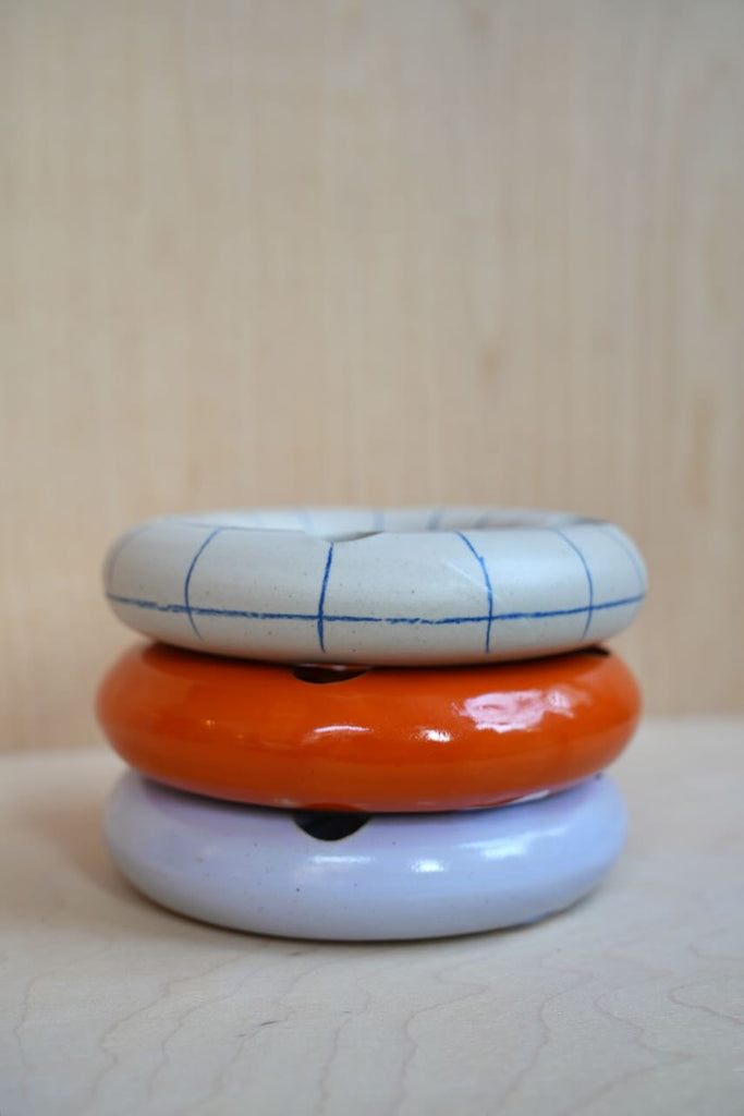 Keramik Adventskranz "Franz" Karo