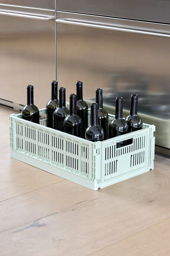 HAY Klappbox "Crate" Mint - M