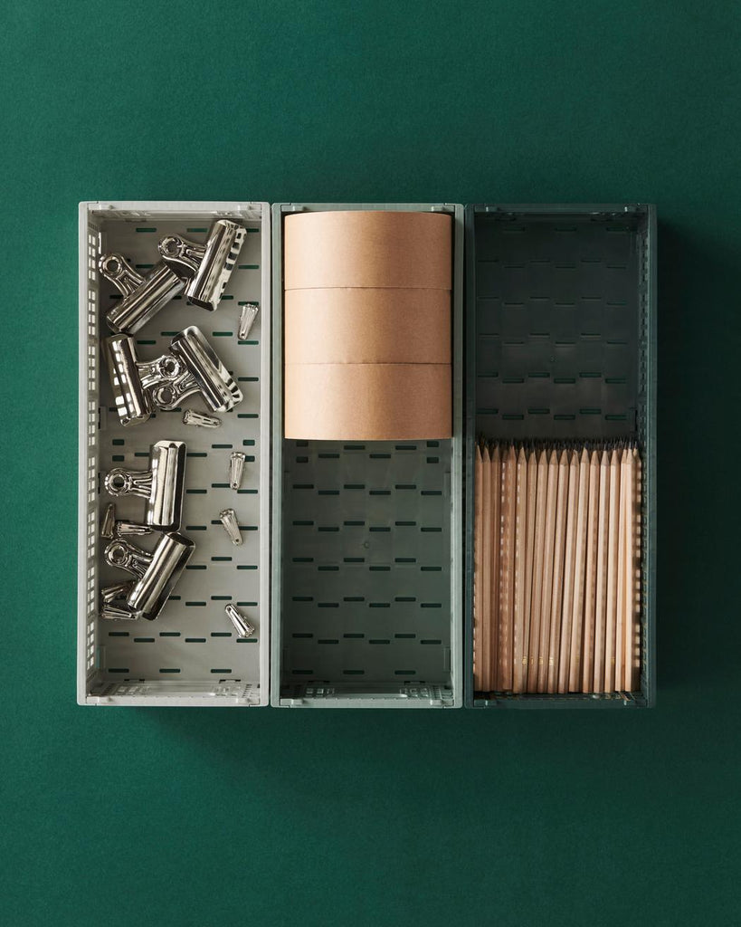 HAY Klappbox "Crate" Sage Green - S