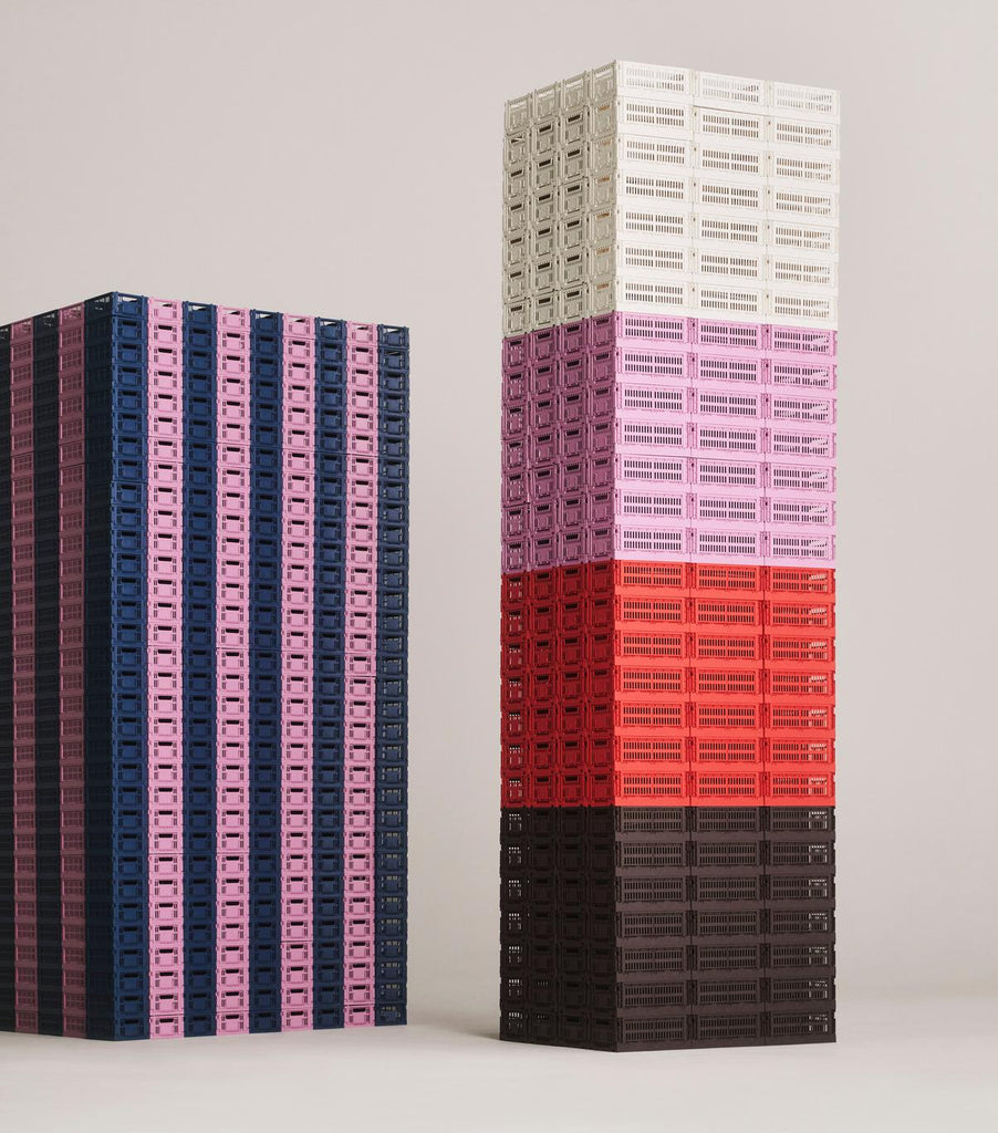 HAY Klappbox "Crate" Red - S