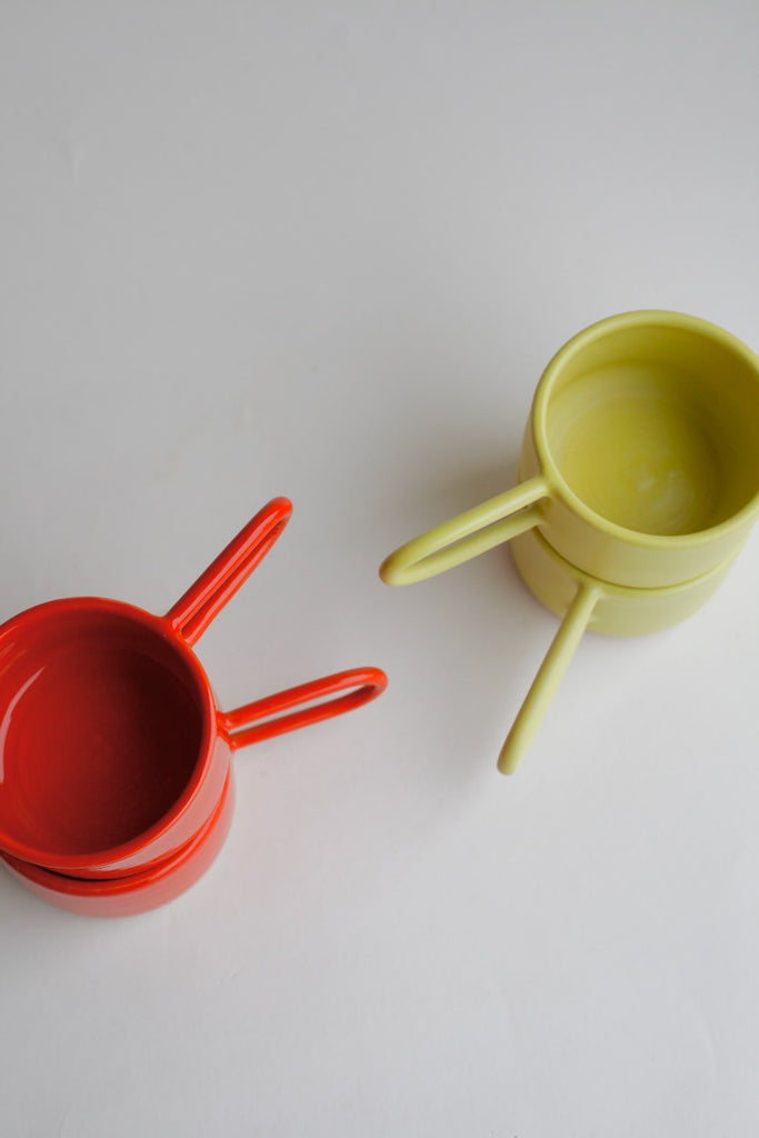 Tasse "Erich" - Yellow