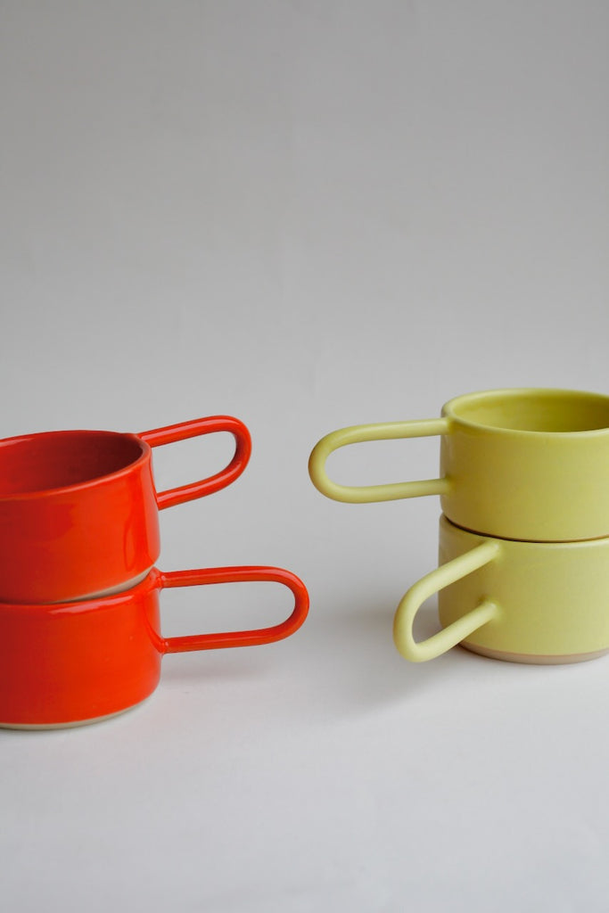 Tasse "Erich" - Yellow